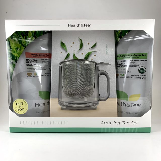 Health&Tea Loose-leaf Tea Gift Set 2 (High Mt. & Honey Black)