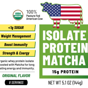Health&Tea Whey Isolate Protein Matcha Original