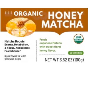 Organic Honey Matcha